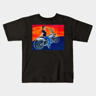 Nancy's Motorcycle Kids T-Shirt